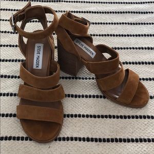 Steve Madden Strappy Block Heel